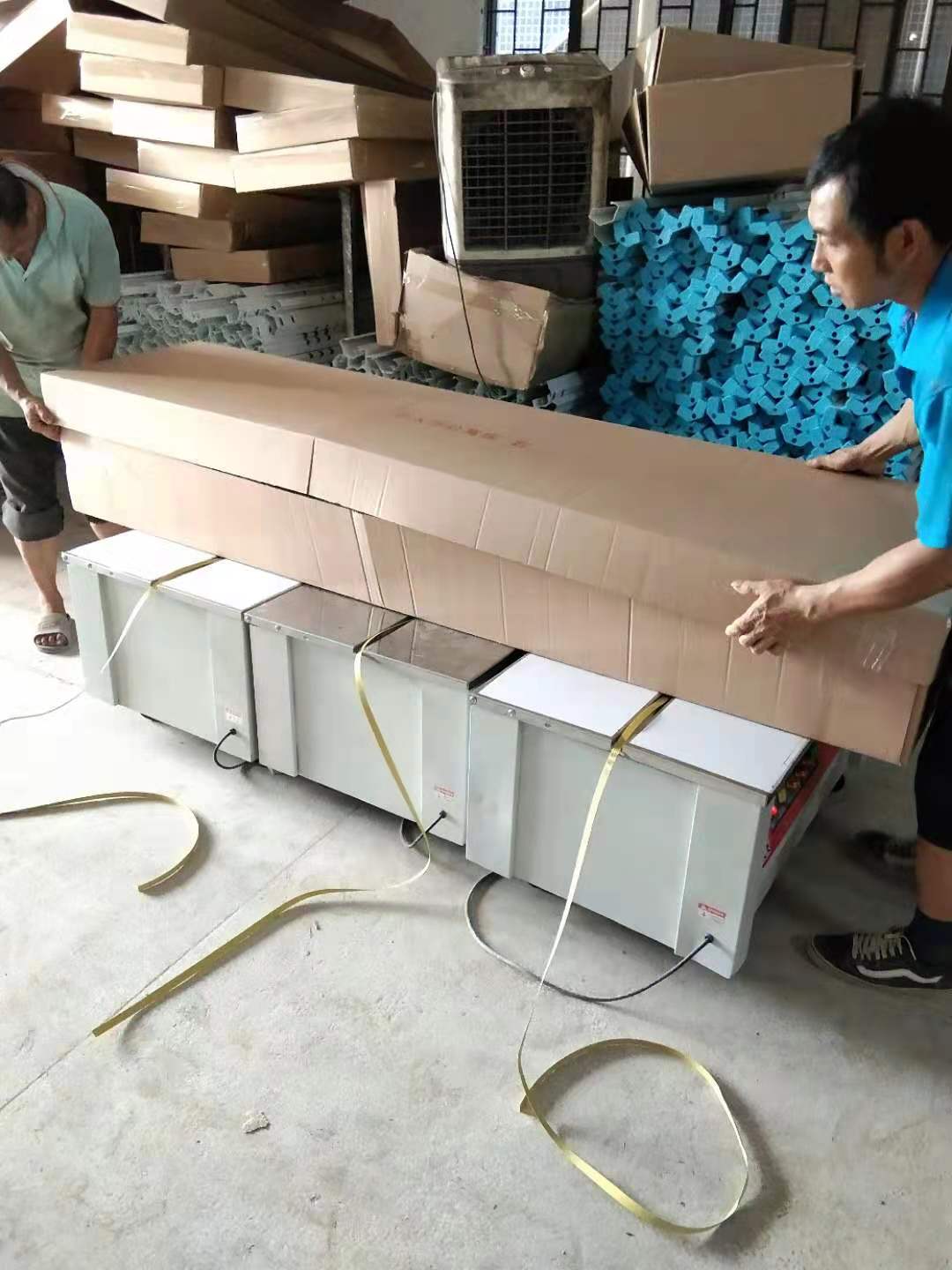 怎樣包裝雙層鐵床出貨？